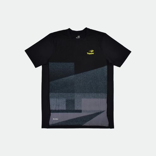 T-Shirt Mc Men Tns Bs - NEGRO