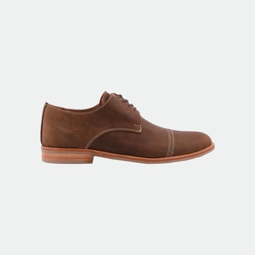 Zapato Freddie - ENGRASADO BROWN