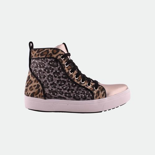 Bota Urbana - CHITA SAVIA NEGRO CAMEL GRIS