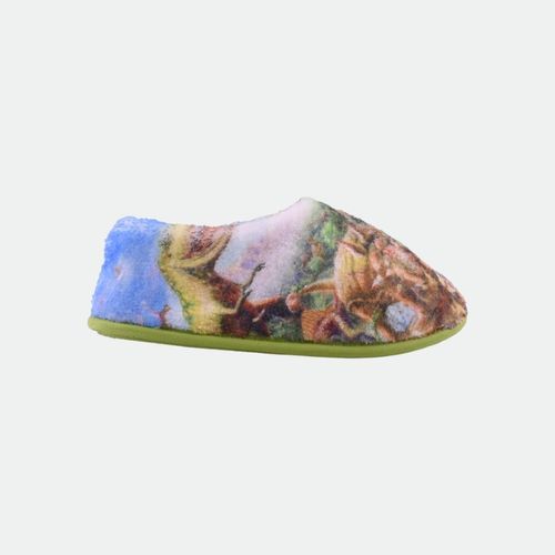 Pantufla Estampa Dinosaurio - DINOSAURIO VERDE