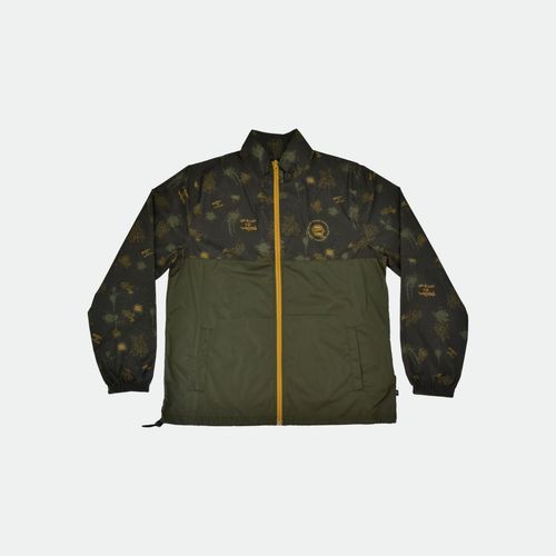 Campera Contrasted Winbraker - VERDE