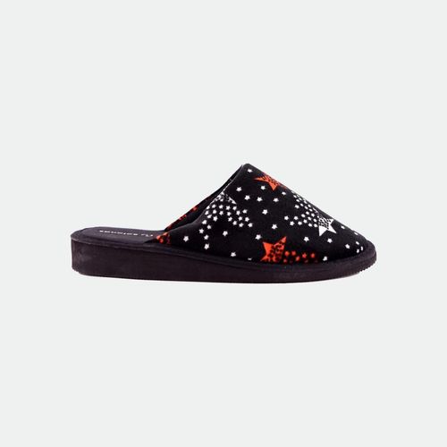 Chinela Estrella - NEGRO ROJO BLANCO