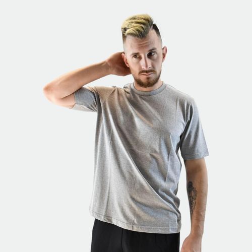 T-Shirt Mc Mns - GRIS MELANGE