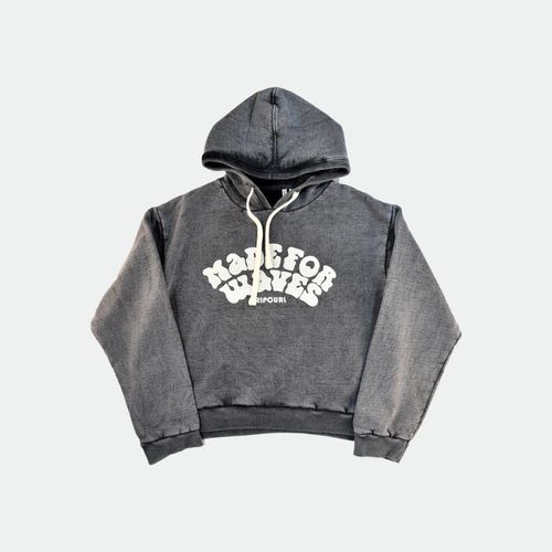 Rc G Fe Hood Rustic Surf Dyed - GRIS
