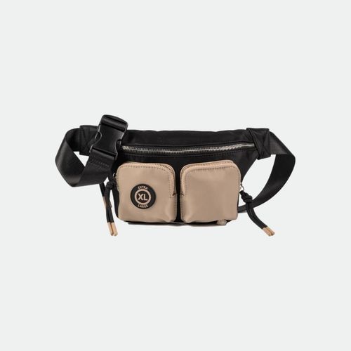 Riñonera Loreta - NEGRO BEIGE