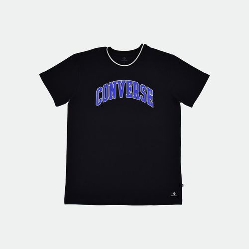 Star Chevron Circ Tee - BLACK