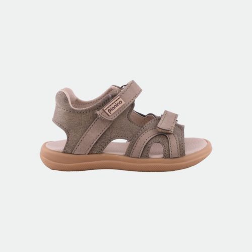 Sandalia Con Velcro - CINZA