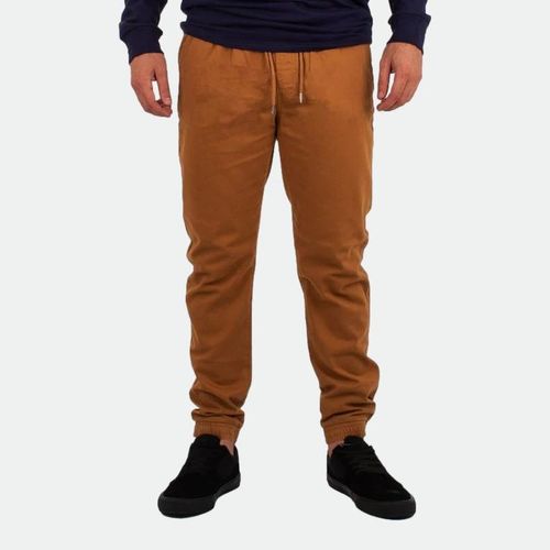 Pant Natural Woven - MOSTAZA