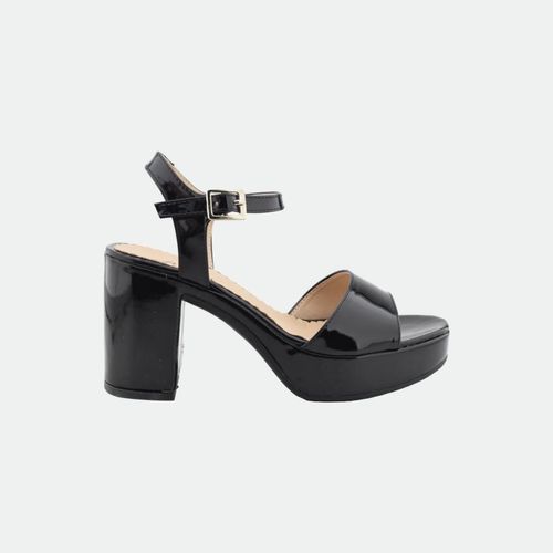 Sandalia Clásica - NEGRO CHAROL