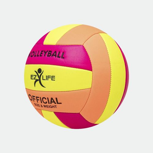 Pelota Volley N°5 Soft Touch - ROSA NARANJA AMARILLO