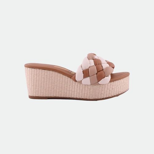 Zueco Urbano - BLANCO OFF BEIGE CAMEL