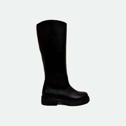 Bota Linea Vaqueta - NEGRO