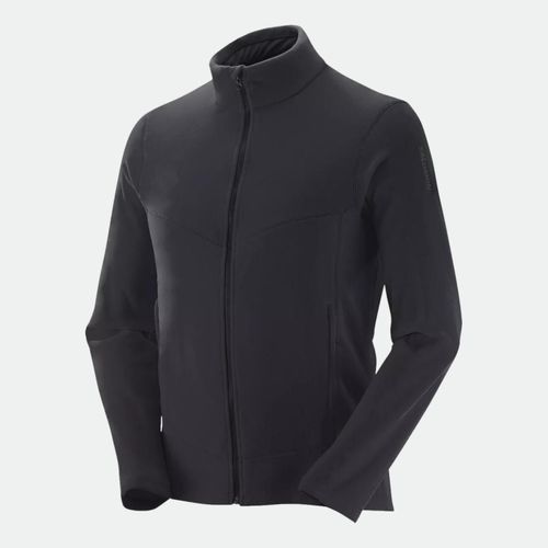 Campera Salomon Polar Abrigo Hombre - BLACK