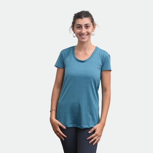 Remera Deportiva Mujer - PETROLEO
