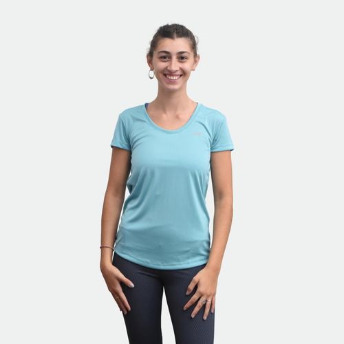 Remera de mujer para entrenamiento lisa Full Dri AVIA - TURQUESA