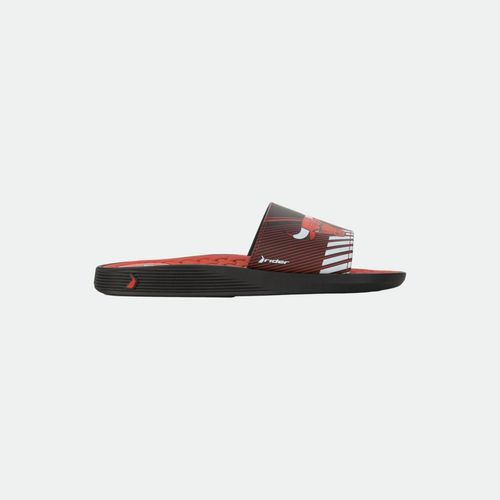 Pump NBA II Slide Ad - NEGRO ROJO BLANCO