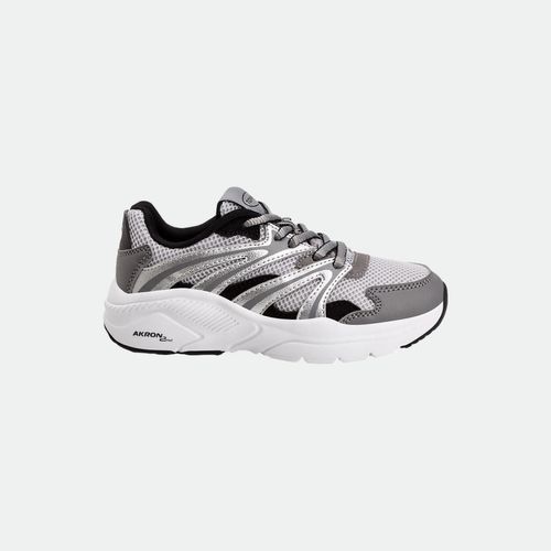 Akron 2mil Kids - GRIS MICRO PLATA NEGRO