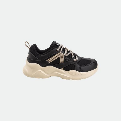 Zapatilla Chalpa kids TOPPER - NEGRO BEIGE OYSTER