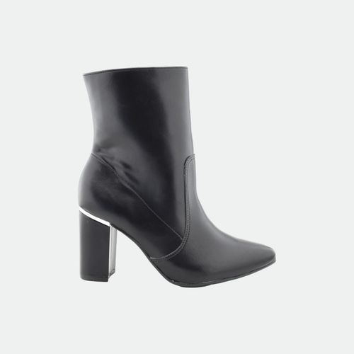 Botineta Casual Vía Marte - NEGRO CHRL