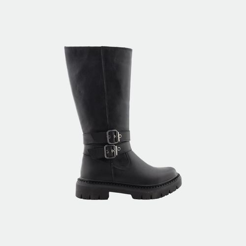 Bota Caña Media Savage - Art Daca22c - NEGRO SEMI