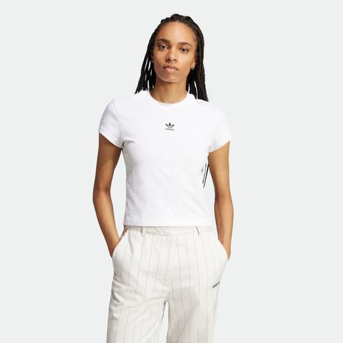 Remera Ess Slim Tee mujer ADIDAS - WHITE