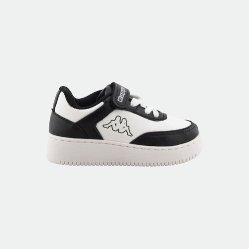 Logo Linate V Kid - BLACK WHITE