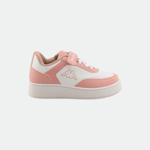 Logo Linate V Kid - WHITE PINK