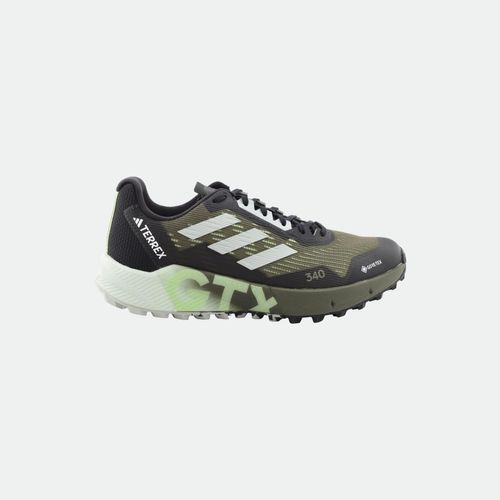Zapatilla Adidas Terrex Agravic Flow 2 Gtx M - OLIVE STRATA WONDER SILVER GREEN SPARK