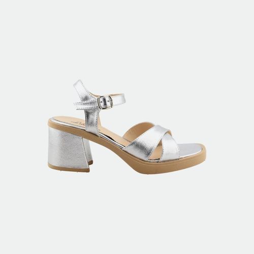 Sandalia De Vestir - PLATA BRILLO