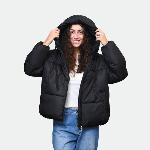 Campera Abrigo Mujer No Brand - NEGRO