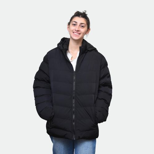 Campera Corta Reversible Hombre - NEGRO