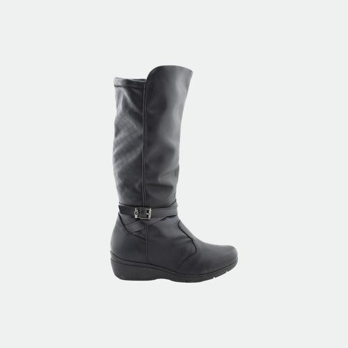 Bota Caña Larga Piccadilly - NEGRO