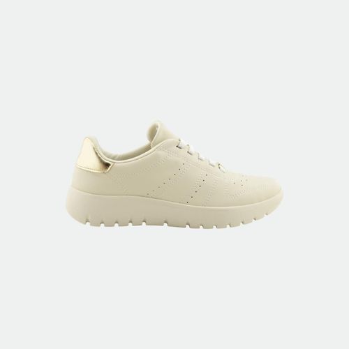 Zapatilla Casual Piccadilly 950041 - OFF WHITE ORO