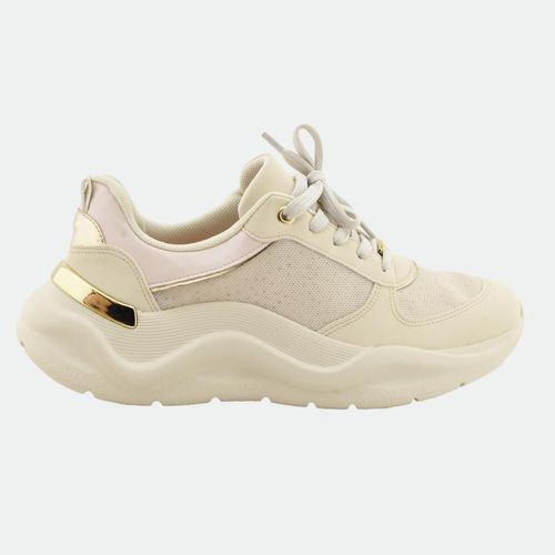 Zapatilla Moda Piccadilly 939019 - OFF WHITE ORO