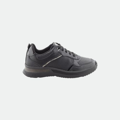 Zapatilla Moda Casual Piccadilly - NEGRO NEGRO