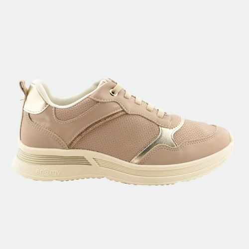 Zapatilla Moda Casual Piccadilly - VISON ORO OFF WHITE