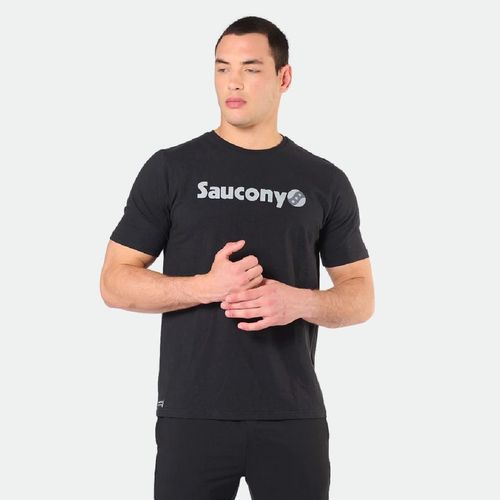 Remera Saucony de Entrenamiento - BLACK