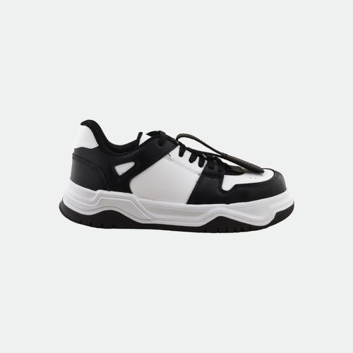 Zapatilla Truck - NEGRO BLANCO