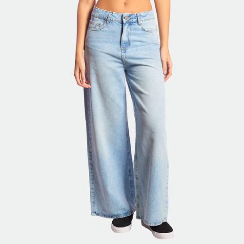 Pantalón Jeans Mid Wide Sophi Volcom - CELESTE JEAN