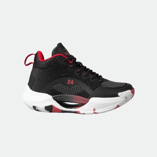 Zapatilla De Basquet Body Guard Jr Finders - NEGRO ROJO
