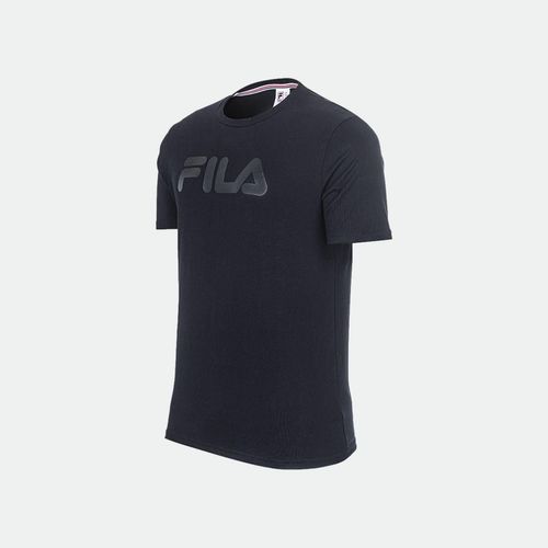 Remera Fila Hombre Basic Letter ll - NEGRO NEGRO
