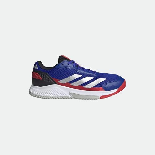 Zapatillas Adidas Courtquick Padel - LUCID BLUE SILVER METALLIC LUCID RED