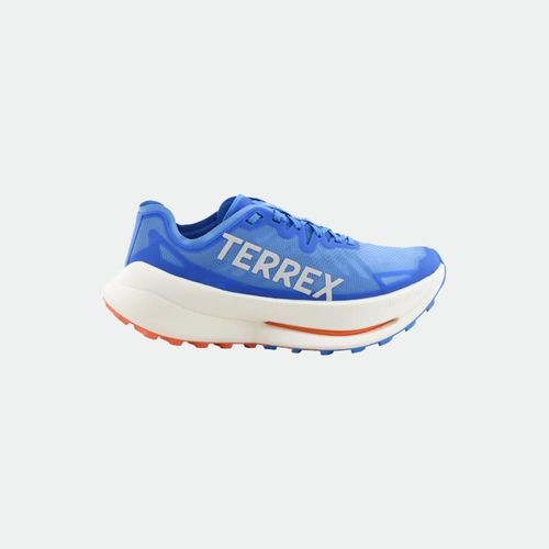 Zapatilla Adidas Terrex Agravic Speed Ultra - PULSE BLUE GREY ONE SEMI IMPACT ORANGE