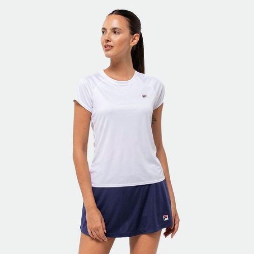 Remera Fila Mujer Tennis Basic - BLANCO BLANCO