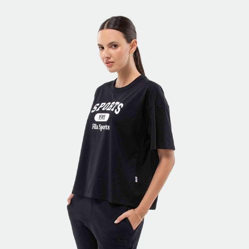 Remera Fila Hombre Essencial 1911 - NEGRO BLANCO