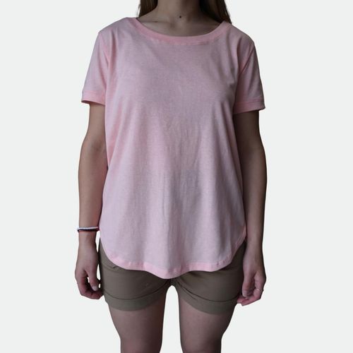 Long Ss Tee W - PRAIRIE SUNSET HEATHER
