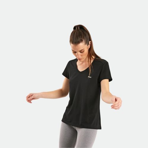 Remera Fila Mujer Fancy - NEGRO