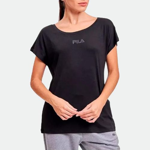 Remera Fila Mujer Fast - NEGRO