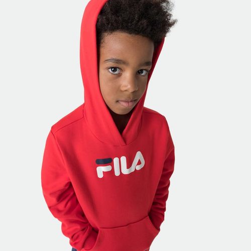 Buzo Fila Jr Letter - BLANCO AZUL ROJO