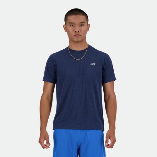 Remera Deportiva New Balance Athletics T Shirt - NAVY